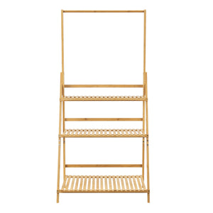 Suport flori Brando bambus tip scara [en.casa]