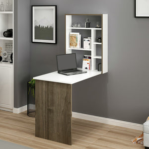 Birou Greve 82 x 62 x 16 cm rabatabil [en.casa]