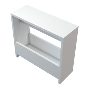 Masa laterala Rodovre 60x55x20 cm alb [en.casa]