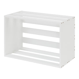 Masa laterala Ronde 43 x 64 x 33 cm alb [en.casa]