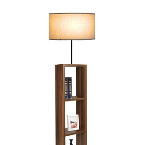 Lampa de podea Redditch 150 cm,1 x E27, max 20W cu raft depozitare [lux.pro]