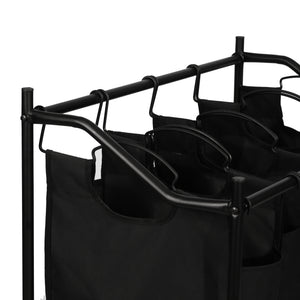 Cos pentru rufe Vamdrup 75 x 78 x 40 cm cu 4 saci colectori [en.casa]