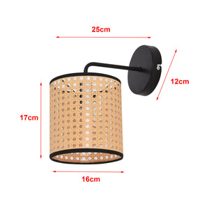 Aplica perete PXQD-0014 Southend neu 1xE14, max. 40W, negru bej [lux.pro]
