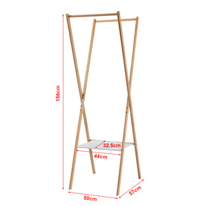 Suport haine Iisalmi 156x50x57cm pliabil [en.casa]