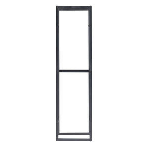 Suport lemne de foc Ulvila 170x45x30cm negru [en.casa]