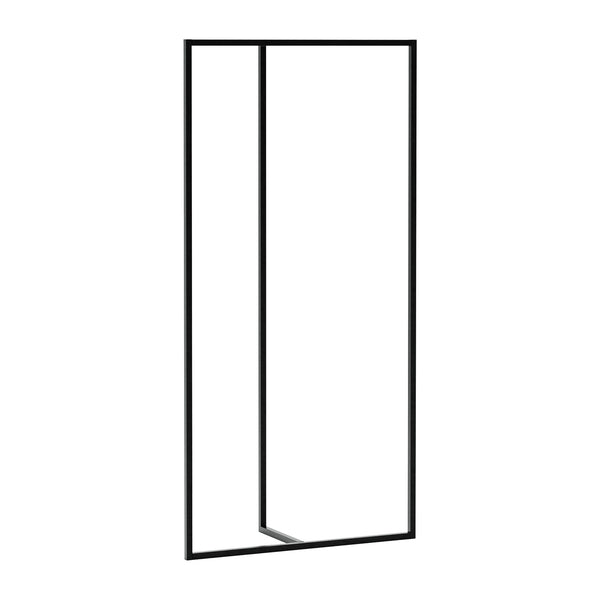 Suport haine Hurdal 160x80x32cm negru [en.casa]