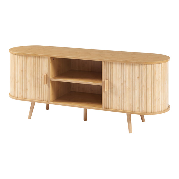 Comoda Nordkapp 140x40x56cm natur [en.casa]