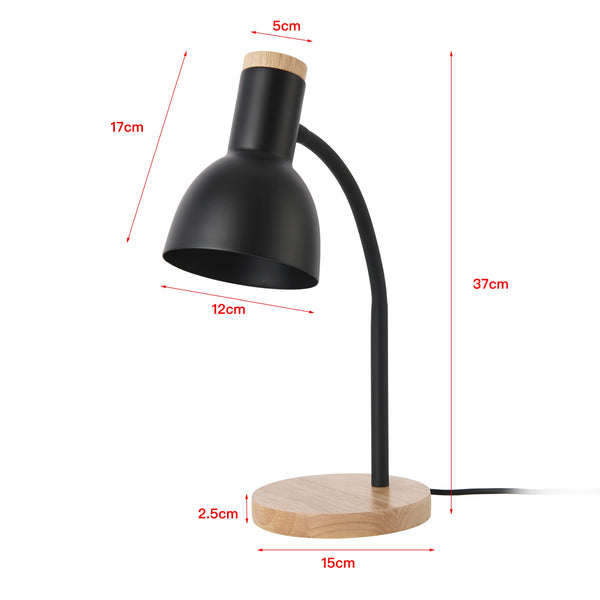 Lampa de masa Woodley 37cm 40W 1xE14 [lux.pro]