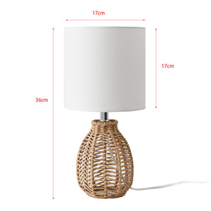 Lampa de masa Alfreton bej/crom/alb [lux.pro]