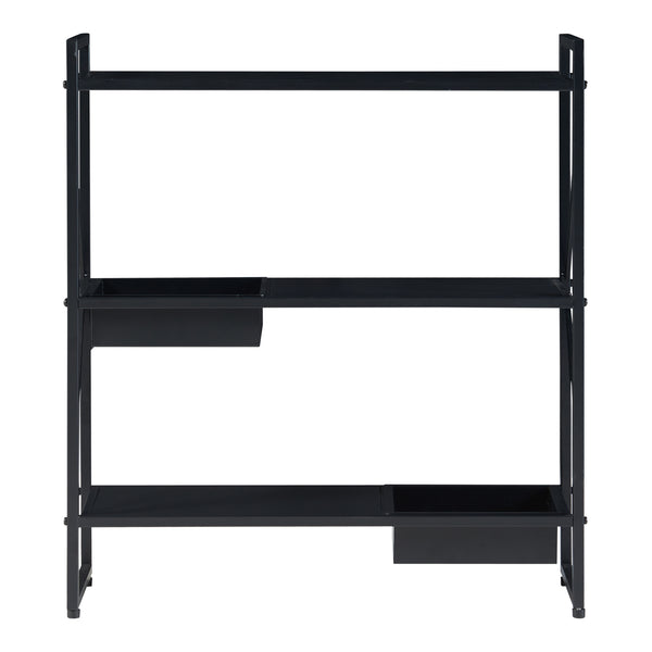 Suport plante Berkelland 65,5x60x20cm cu 3 rafturi [en.casa]