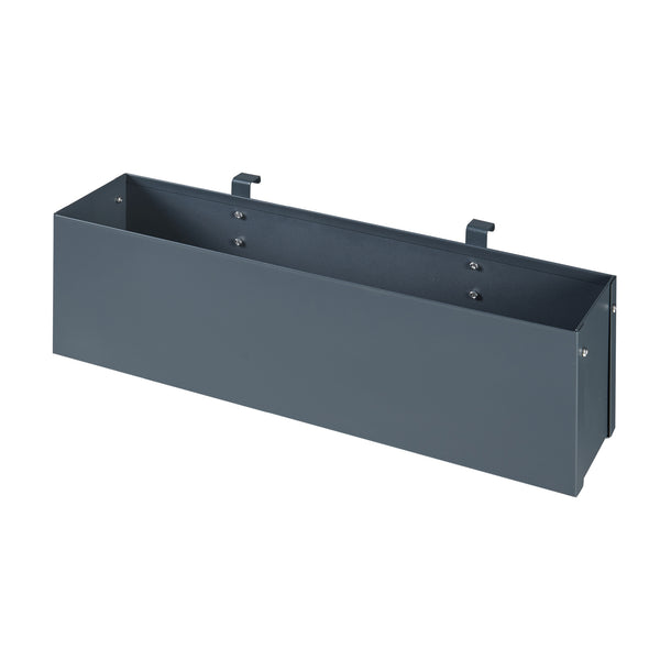 Jardiniera Achtkarspelen 50x12x15cm antracit [en.casa]