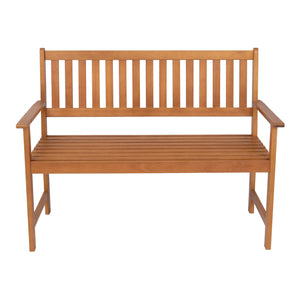 Banca gradina Canzano 120x58x90cm natur [casa.pro]
