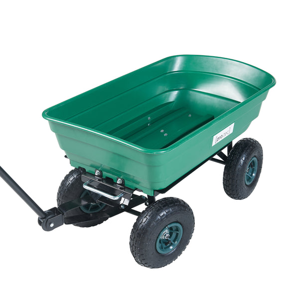 Carucior gradina inclinabil Corfinio 111x51cm 250kg otel verde [pro.tec]