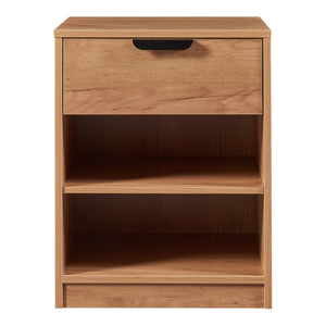 Noptiera Varkaus 55x43x40cm mdf stejar [en.casa]