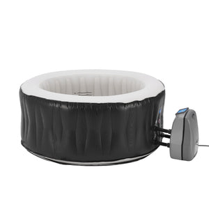 Piscina gonflabila cu functie masaj Carbone 165x70cm [pro.tec]