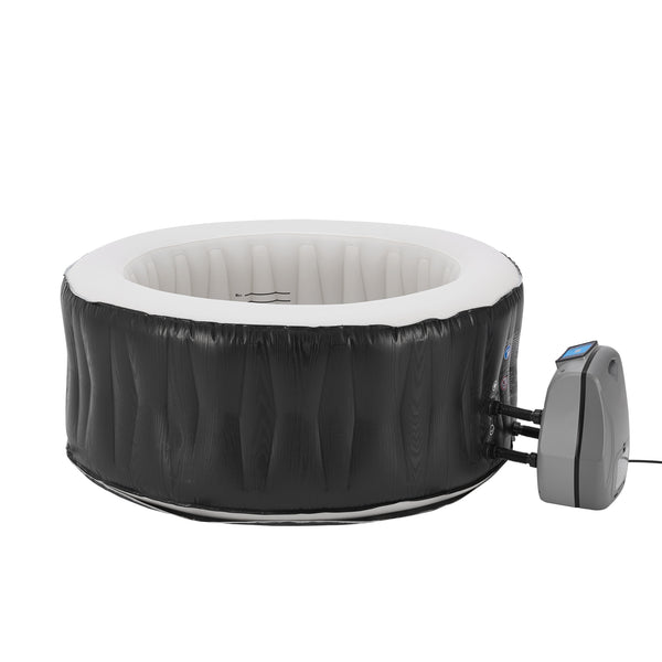 Piscina gonflabila cu functie masaj Carbone 165x70cm [pro.tec]