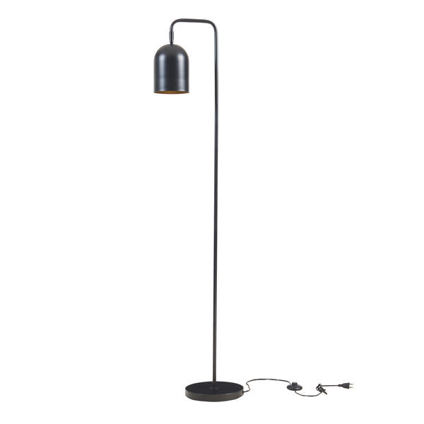 Lampa de podea Barnard 158,5 cm 1 x E27 max 60W metal negru [lux.pro]
