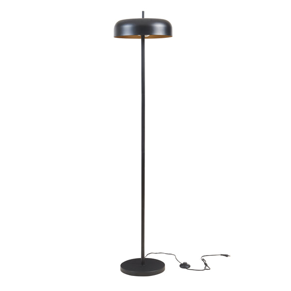 Lampa de podea Barton 159 cm 2xE27 max.60W metal negru [lux.pro]