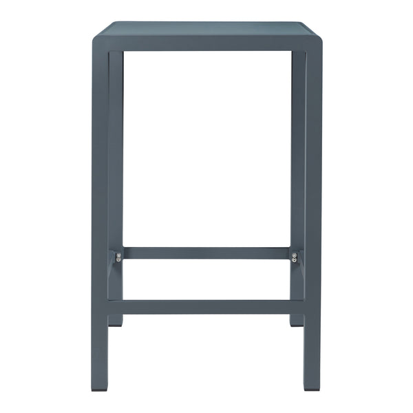 Masuta bar gradina Avise 108x70x70cm aluminiu sticla antracit [casa.pro]