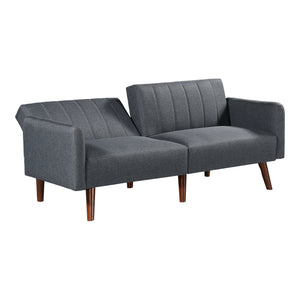 Canapea extensibila Malå 175x70x72cm gri [en.casa]