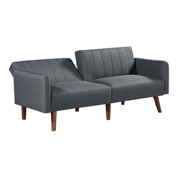 Canapea extensibila Malå 175x70x72cm gri [en.casa]