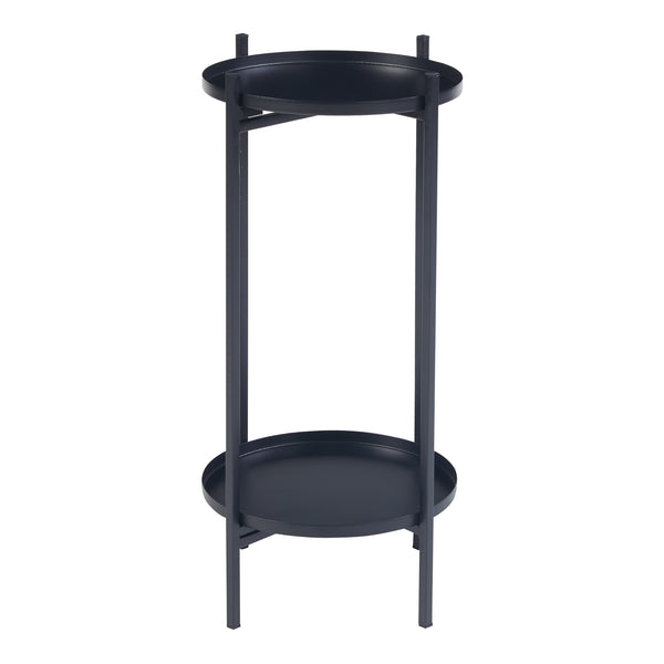 Set 3 buc suport plante masuri diferite Tuusula  metal negru [en.casa]