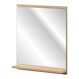 Set 7 piese mobilier baie 56 81 Newport efect lemn stejar [en.casa]