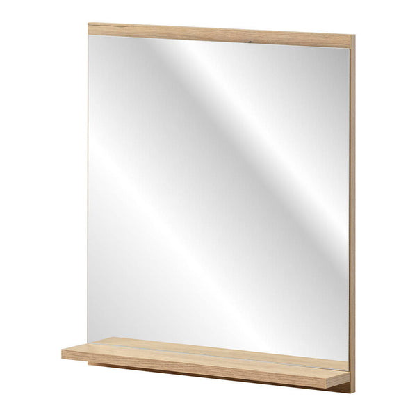 Set 7 piese mobilier baie 56 81 Newport efect lemn stejar [en.casa]