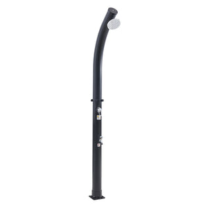 Dus solar gradina Kebomi 216 cm 18 L plastic metal negru [casa.pro]