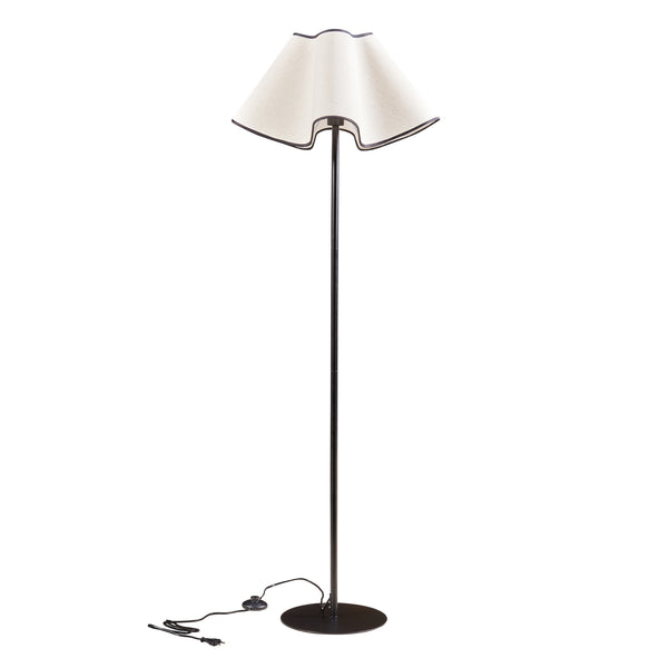 Lampa de podea Ashton 153 cm 1xE27  max 60W alb/negru [lux.pro]