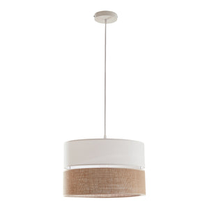 Lampa suspendata Barton 157 cm 1xE27 max 60W alb/efect in [lux.pro]