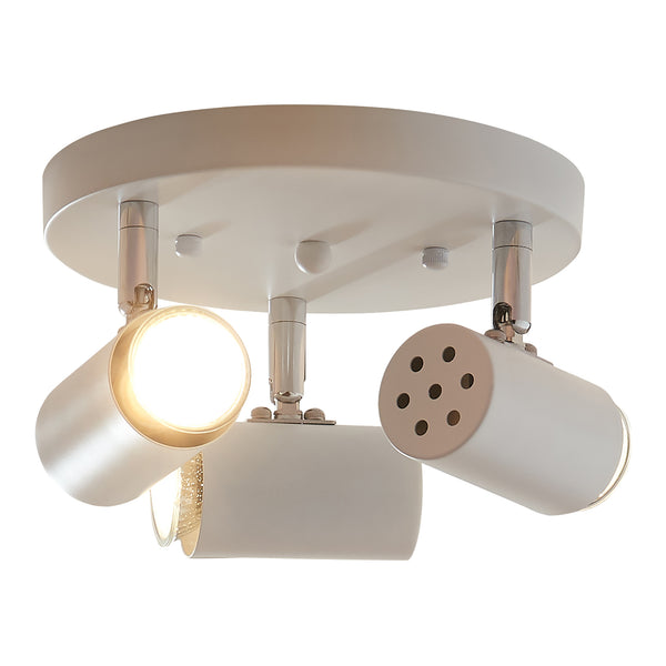 Lampa de plafon Bathgate 13 cm 3 x GU10 max 28W alb [lux.pro]