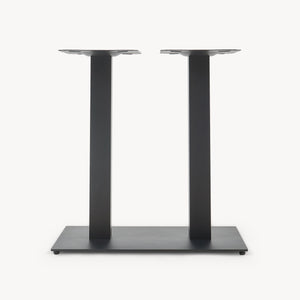 Picior masa Vadejord 70x40x73 cm otel negru [en.casa]