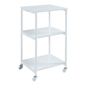 Raft cu inaltime reglabila Janertu 39x34,5x73-82cm alb [en.casa]