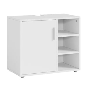 Dulap sub chiuveta Kulaik 51x60x32 cm pal alb [en.casa]