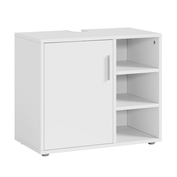 Dulap sub chiuveta Kulaik 51x60x32 cm pal alb [en.casa]