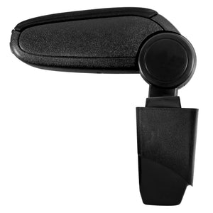 [pro.tec] Marca specifica pentru cotiera auto Peugeot 206 / 206 CC - cotiera auto - cu compartiment pentru depozitare - tesatura - negru