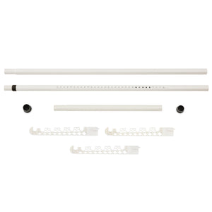 Cuier haine AATR-6506 tip telescop 305 cm inaltime reglabila alb [en.casa]