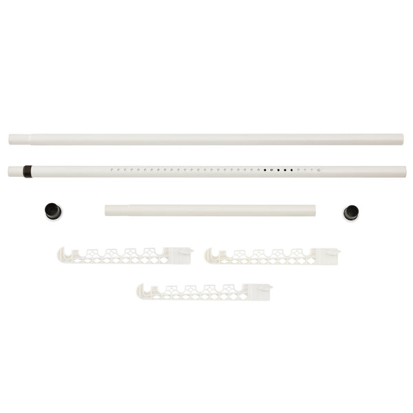 Cuier haine AATR-6506 tip telescop 305 cm inaltime reglabila alb [en.casa]