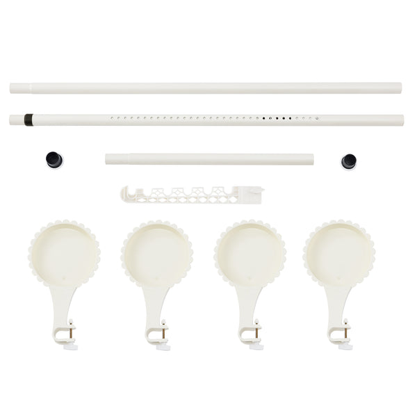 Suport flori AATR-6507 tip telescop 110 - 305 cm [en.casa]