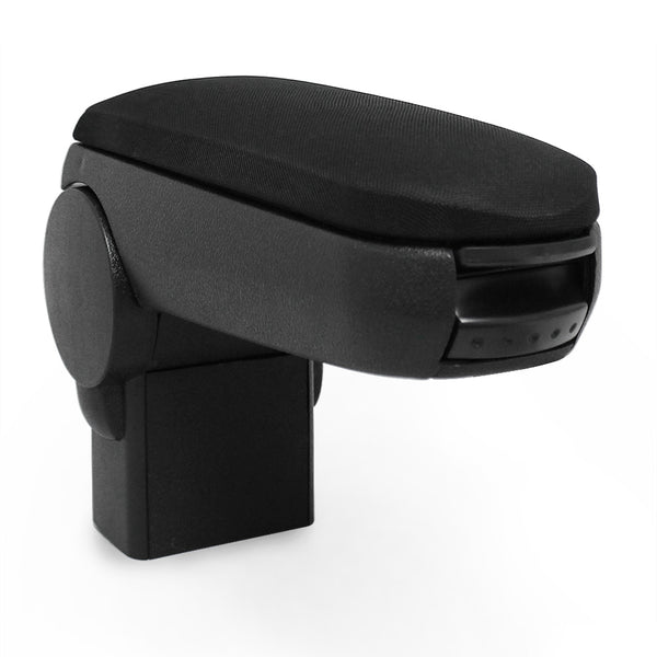 [pro.tec] Marca specifica pentru cotiera auto Golf IV / Bora / New Beetle - cotiera auto - cu compartiment pentru depozitare - tesatura - negru