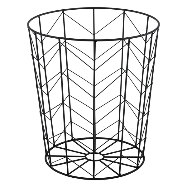 Masuta cafea Cerisey set 2 bucati cu blat detasabil metal negru [en.casa]