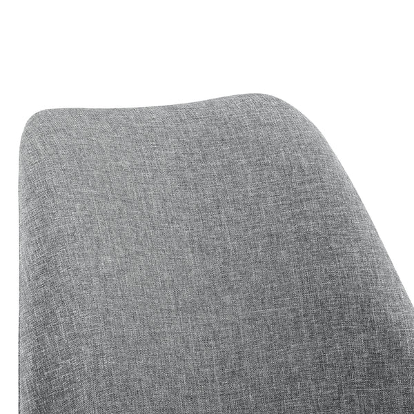 Scaun birou Atherton-T rotativ gri deschis [en.casa] 