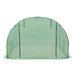 Solar gradina Dornbirn 300 x 300 x 200 cm polietilena folie plasa verde [en.casa] 