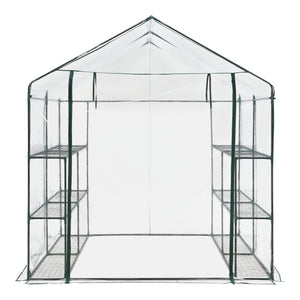 Solar gradina Grunau 200 x 200 x 220 cm PVC [en.casa]