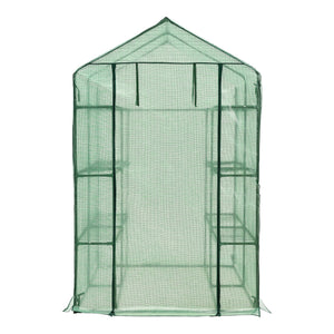 Solar gradina Vale 120 x 170 x 194 cm folie PE verde [en.casa]