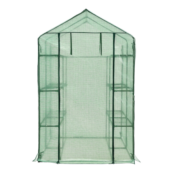 Solar gradina Vale 120 x 170 x 194 cm folie PE verde [en.casa]