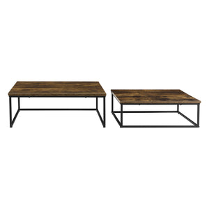 Set 2 masute cafea Haninge masuri diferite [en.casa]