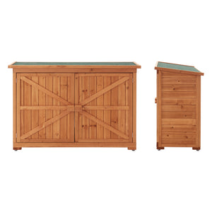 Dulap gradina ACKS-7607 pentru scule si unelte [en.casa]