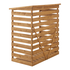 Suport lemne foc ACKS-7608 acoperit 123 x 116 x 64 cm [en.casa]
